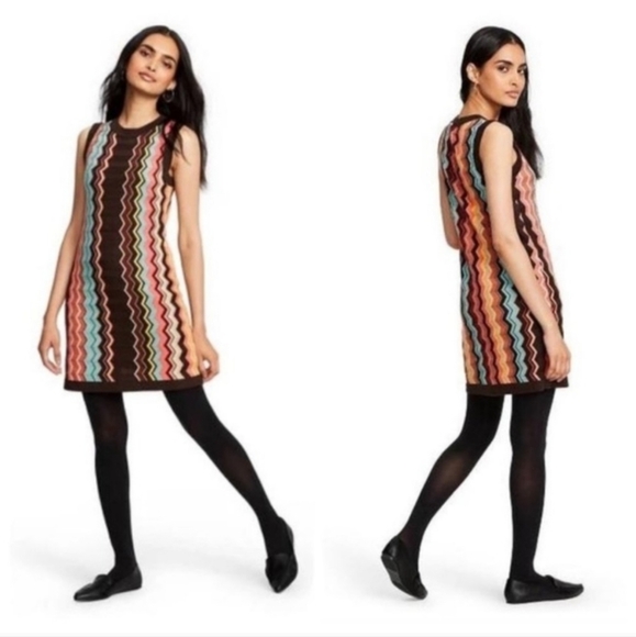 Missoni For Target Sweater Zig Zag Dress Size M - Picture 1 of 4